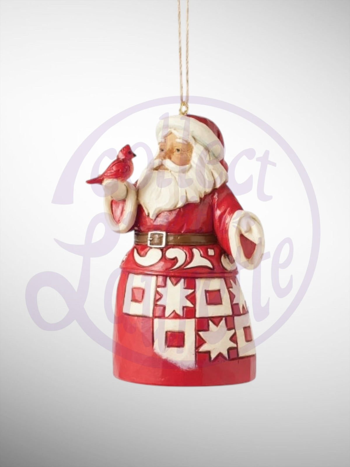 Jim Shore Heartwood Creek - Nordic Noel Santa Ornament